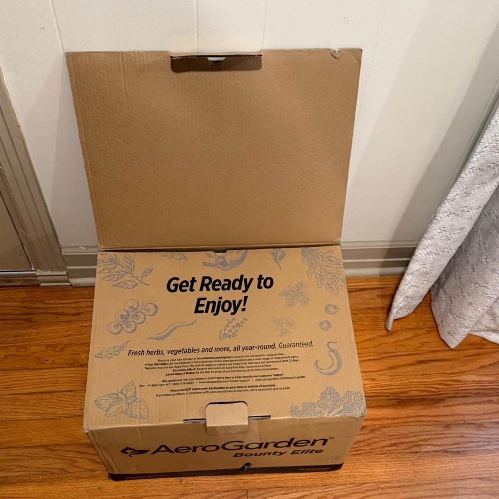 Bounty Elite Indoor Garden System - platinum stainless color - Picture 6 of 7